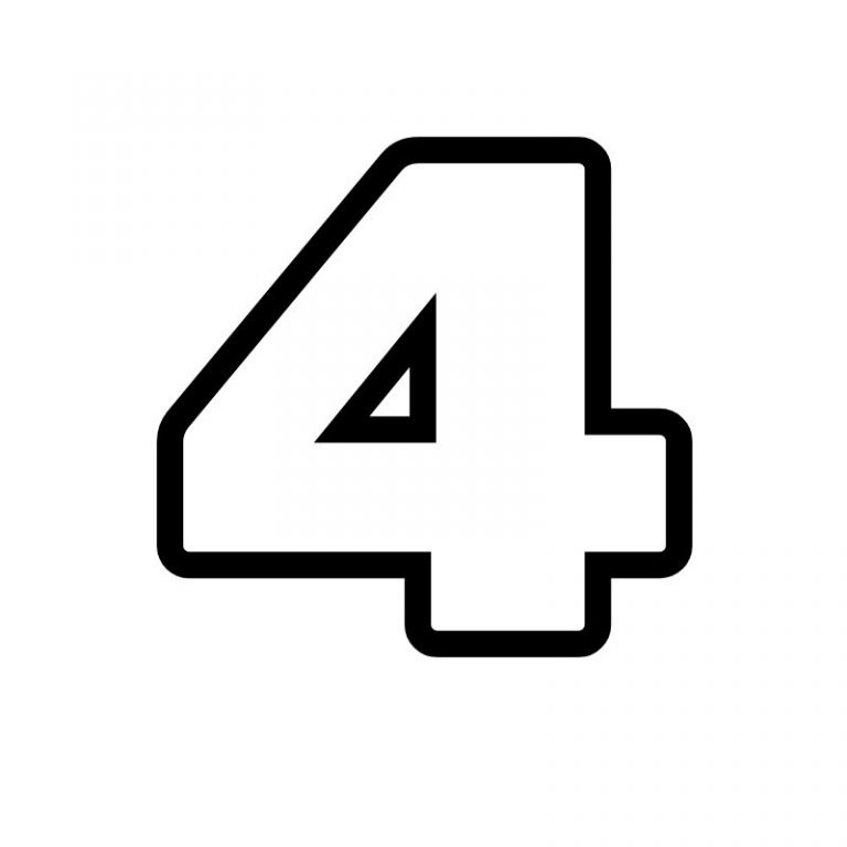 דף צביעה המספר 4