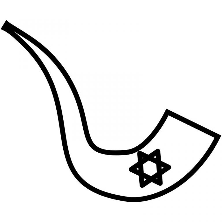 דף צביעה שופר